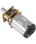 Tiny All-Metal 12V 30RPM Gear Motor With Gearbox For DIY RC Toys And Smart Cars, N20 Reduction, Mini Micro Gearhead