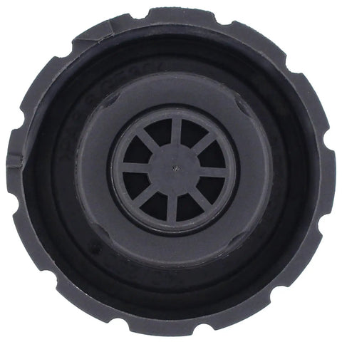Close-up of Mercedes Radiator Coolant Expansion Tank Cap Replacement Direct Fit For C Class E Class CLA CLK CLS GLA GLE GLK ML R S SL SLK 1990 2016 Black Easy Install Leak Proof Seal
