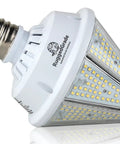 Oberon II Series 80W LED High Bay Light Bulb Delivers Up To 9,800 Lumens At 5000K Bright White Go To Interchangeable E39 E26 Base