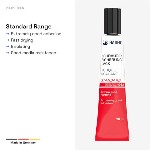 Red 50ml Tamper Proof Indicator Pen For Threadlocker Sealant Security Marker For Sealing And Tamper Detection Ideal For Automotive And Aviation Screw And Plug Connections Made In Germany Since 1962