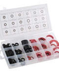 141Piece NBR Tap Seal Washer Plumbing Gasket Assortment Kit with Handy Organizer Box including Gasket Retaining Rings
