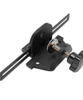 Pro-Level 3-In-1 Dowel Jig Kit, Badass Heavy-Duty High Carbon Steel Adjustable Guide with clamping mechanism.
