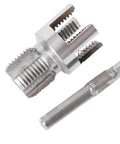 G One Half Inch Pipe Threading Tool Set For Internal And External Threads Sturdy Build For Efficient PVC Pipe Thread Cutting Leak Proof Seals Easy DIY And Pro Plumber Ready High Precision Plumbing Tool Kit, 1/2 in No. 45 steel tap