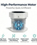 High-performance motor for Portable Folding Washing Machine With 12 L Mini Capacity perfect for college dorms or studio living.