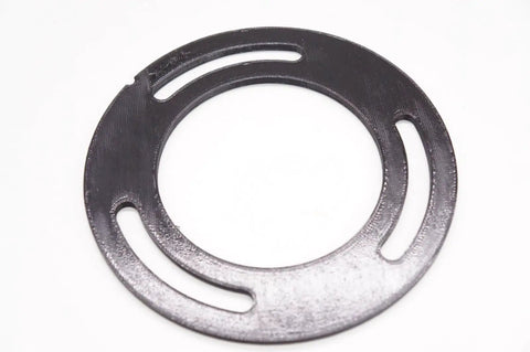 3 Inch Throat Plate Insert For Jet JBOS Spindle Sander, 3D Printed Replacement, lightweight black material with round design