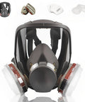 Full Face Reusable Respirator for Organic Vapor and Particulate Filter Protection, Pro Grade Comfort for Painting Polishing and Welding