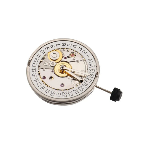 Automatic Watch Movement Replacement Kit With Decorated Finish Fully Compatible With SeaGull 2130 And ETA 2824 Clones