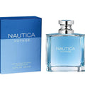 Absolute Fire Mens Eau De Toilette Spray Packing Crisp Fresh Apple Top Notes With Soothing Ocean Lotus And Deep Earthy Woody Foundation Long Lasting Cologne Game Changer Dope Gift For Him 3.3 Fl Oz in blue box with bottle.