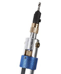 Heavy Duty Swivel Screwdriver Bit Set Ratcheting Multi Driver Kit With Durable Alloy Steel Build And Quick Change Design For Tough Repair Jobs That Need Serious Grit And Reliable Performance Anywhere, close-up of swivel bit holder and drill bit