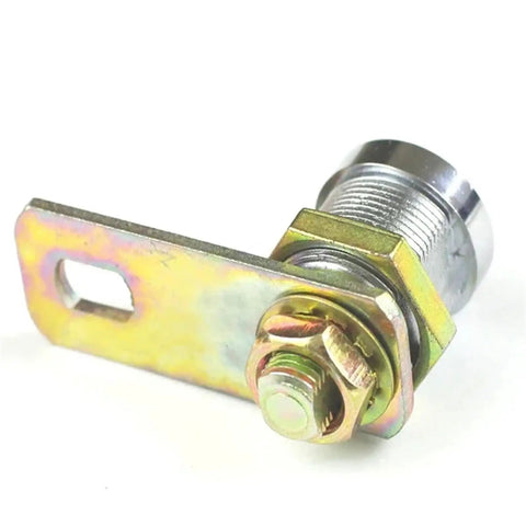 Brass Cam Lock For Equipment And DIY Furniture Hardware JA29 B 1Pcs Dope Keyed Door Latch close-up view