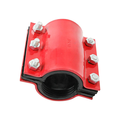 Heavy Duty Pipe Repair Clamp for Steel and Plastic Pipes, Waterproof Seal, Rustproof Steel Body, Easy to Install