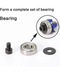 Premium 1 4 Inch Corner Round Router Bit Set With R1 R2 R3 Radius Options For Smooth Wood Edging parts include a bearing set.