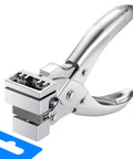 Butterfly Hole Punch Tool For DIY Projects Dope Handy Handheld Steel T Slot Punch Cutter Clamp Pliers for Cardboard