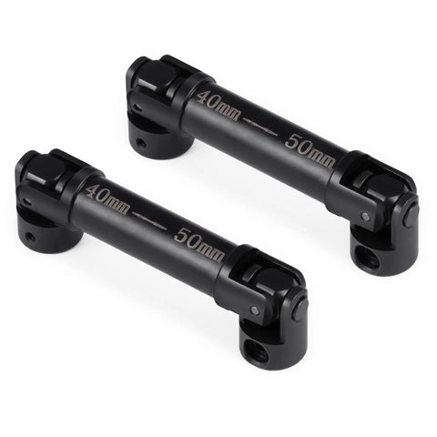 Beefy 1144 CNC Steel RC Driveshafts 40x40mm Front And Rear Center Transmission Shafts For 1to24 FCX24 Smasher Power Wagon K5 Blazer Upgrades