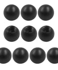 10 Pack M4 Thread Cap Nuts Black Carbon Steel Decorative Screw Caps For Lamps And Furniture Hardware Ball Nut Covers