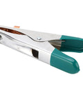 Heavy Duty A Shape Welding Ground Clamp With Copper Clip Electroplated Finish Fits All Types For Argon Arc And Resistance Jobs At 500 Amps Reliable Grip.