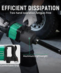 Premium Shop Grade 1 Inch Air Impact Wrench Delivering 4200Nm Of Brutal Torque Operating At 3200Rpm in use by an operator.