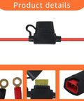 Two Pack Heavy Duty Battery Harness Compatible With Smart Chargers Featuring M10 Three Eighth Inch Terminal Connectors showing connectors and wiring details.