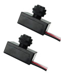 2 Pack DC 8-50V Photoelectric Light Control Switch Dusk To Dawn Sensor For Outdoor Lighting, 5A Photocell Switch, Easy Three Wire Install