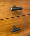Solid Stainless Steel Euro Style Bar Cabinet Pulls 25 Pack One And Three Quarter Inch Length Oil Rubbed Bronze Finish Heavy Duty Drawer Pulls