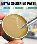 Low Temp Solder Flux Paste For Precision Electronics Repair No Clean Lead Free Liquid Solder Paste With 60°C Melting Point