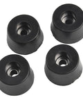 4 Pack 19mm Tall Rubber Furniture Feet With 33mm Steel Washer No Slip Foot Pads For Speaker Cabinets Flight Cases Grinders And Furniture Legs