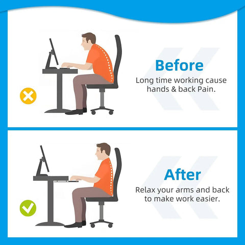 Heavy Duty Under Desk Keyboard Tray With Super Slick Glide Mechanism And 360 Rotating Mouse Platform Built Like A Tank For An Ergonomic Home Office Desk Setup At 28 Inches Long