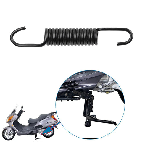 Heavy Duty Kickstand Return Spring For Dirt Bike And Scooter Mopeds Brake Pedal Return Spring Carbon Steel Construction Rust Resistant 110mm Black Two Pack Motorcycle Stand Accessory