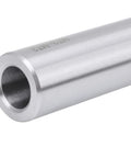 MT3-to-MT2 Morse taper drill sleeve adapter, close-up view; hollow hardened steel extension with internal threads