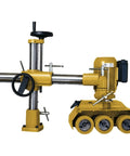 Rugged Three Roll Power Feeder 1 Horsepower 230V Three Phase Electric Workhorse with Swivel Universal Joints and Smart Roller Drive.