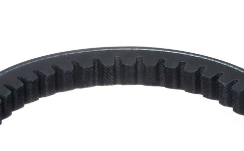Close-up of BX60 Classical Raw Edge Heavy Duty Industrial V Belt 63 Inch Outside Circumference with Radial Cog Design for Efficient Operation