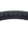 Industrial Grade Classic Cogged V Belt With Static Conductive Material, Long Life EPDM Rubber, Meets Or Exceeds OEM Specs, Quiet Operation, Workhorse Heavy Duty Drive For Machinery And Equipment, Operating Temperature From Minus 31F To 248F close-up