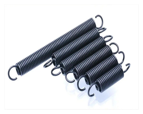 Heavy Duty Open Hook S Tension Spring Pullback Coil Wire For Industrial Gear And Machine Repair Uses Rust Resistant High Grade Steel Strong Extension Springs 1mm X 260mm One Piece Deal with multiple coils