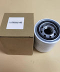 Beefed-Up Heavy Duty Hydraulic Filter Replacement For Tractors Including T433 T454HST T494 T503 T554HST T574 And 2555HST 2655HST OS 5010HST 6010HST OEM-Grade Quality For Smooth Hydraulic Performance, shown with packaging box and filter model 15532302100 on table