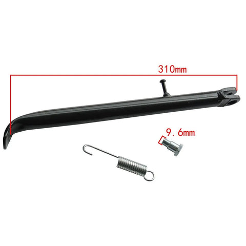 Dirt Bike Kick Stand For Dirt Pit Bikes 70cc To 200cc Replacement Part With 12 Inch Height Mini Bike Kickstand Durable Alloy Construction Easy Install