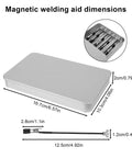 Dimensions of Magnetic Helping Hands Soldering Kit With 10 Flexible Clip Arms And 1 Iron Box Station