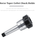 3-26Mm Morse Taper Collet Chuck Holder Carbon Steel High Precision High Hardness Wear Resistant For All Milling Machine