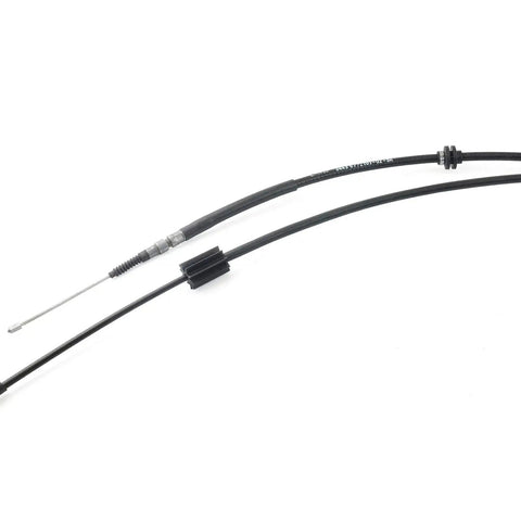Drop Right In Electronic Parking Brake Actuator And Control Unit Direct Fit For Bmw X5 E70 And X6 E71 Genuine Oem 34436850289 Replacement showing two black cables.