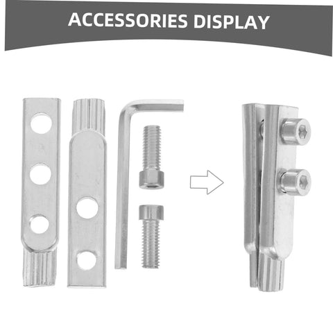 Accessories of Heavy Duty Threaded Faucet Remover And Valve Thread Extractor Kit For Quick Home Plumbing Fixes, shown assembled and disassembled.