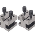Hardened Steel 90 Degree V Block Set With Clamps, 1-3/8 x 1-3/8 x 1-3/16, pro grade machinist gauge kit, two blocks with clamps