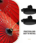 Deck Out Your Patio Setup With Slick Patio Umbrella Tip Caps And Canopy Protectors As Tough Replacement Parts for black rubber cap inserts.