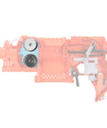 Dope Aluminum Alloy Flywheels Mod Kit For Nerf Stryfe CS18 Oblique Cage Compatible installed on blaster frame