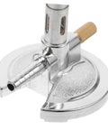 Portable Propane Burner Kit For Outdoor Heating And Cooking, Safe Bunsen-Style Gas Burner With Regulator, Zinc Alloy Body