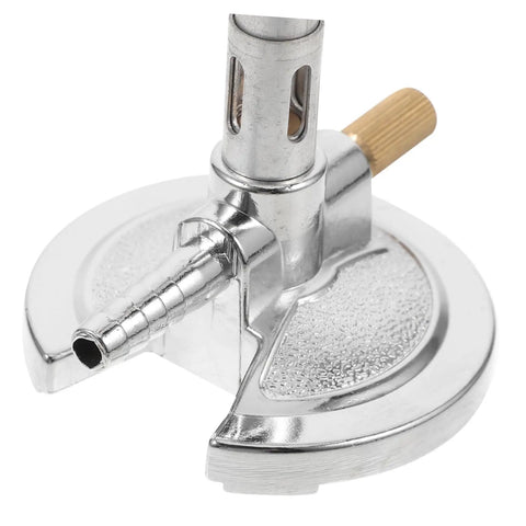 Portable Propane Burner Kit For Outdoor Heating And Cooking, Safe Bunsen-Style Gas Burner With Regulator, Zinc Alloy Body