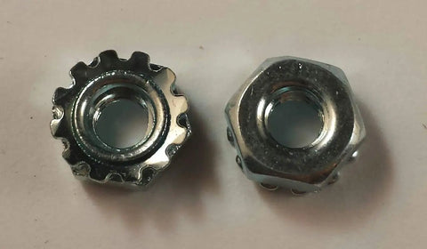 Blade Nuts and Bolts Set for Walker Mower Blade Hub 1 Inch Stainless Steel 10 24 Thread Pack of 10