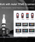 MX Sensor 2in1 Dual Frequency Tire Pressure Sensor 315MHz 433MHz Pack Of 20 With 100% Sensor ID Cloning, Relearn-Free Replacement For TPMS, Plug-And-Play Install compatible with Autel TPMS scanners