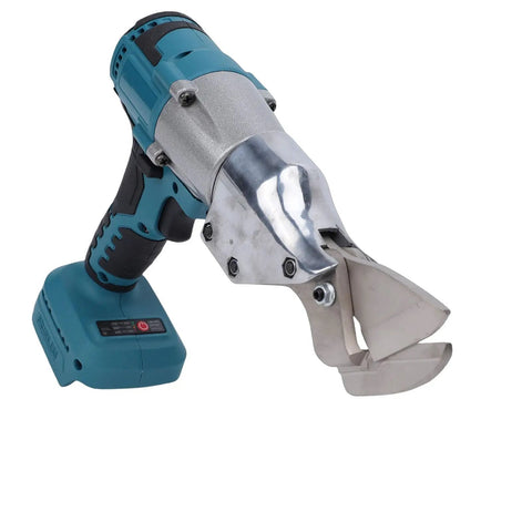 Duokon Cordless Metal Shears With 360 Rotating Head Variable Speed Electric Scissors, stainless steel blades, ergonomic handle design.