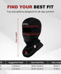 Flame Resistant Balaclava For Welders And Industrial Work 7oz Arc Rated CAT2 NFPA 2112 size guide with black balaclava image