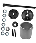 Tough As Nails Car Bushing Installer Set Professional Metal Sleeve Press Kit components including washers and sleeves.