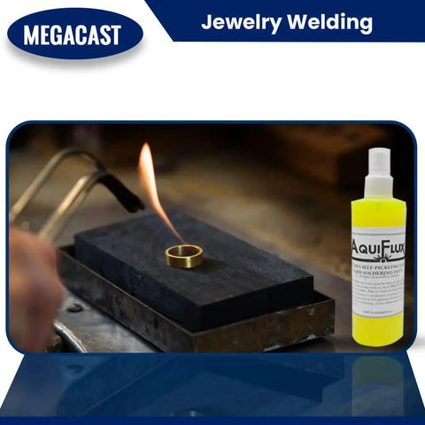 Self Pickling Flux For Precious Metals Like Gold Silver Platinum And Jewelry Soldering In A Spray Bottle 8 Oz 275 Ml